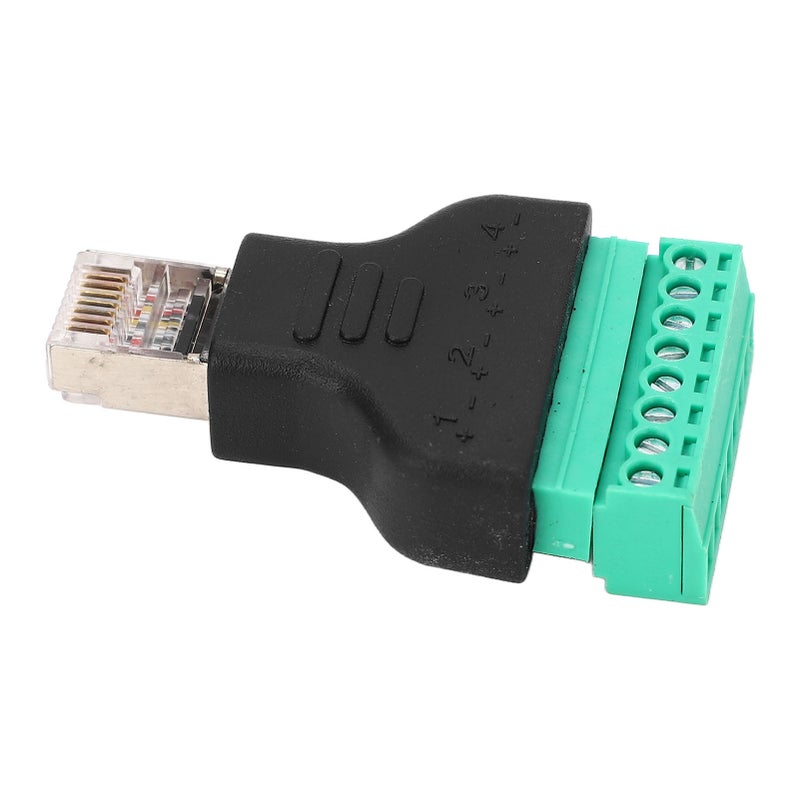 3Pcs RJ45 Screw Terminal Adapter RJ45 Female Thread to 8 Pin Network Connector Welding Free - Image 3