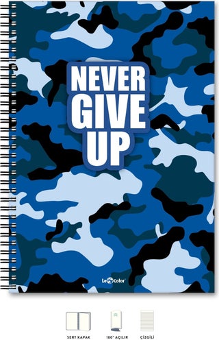 A5 Notebook Lined 200 Pages Never Energy - pzsku/ZACA22903F4B24FD119B1Z/45/_/1730485131/95fba50a-768b-4332-9539-371779bb21ad