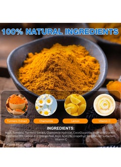 VOGSIG 40Pcs Kojic Acid and Turmeric Cleansing Pads for Dark Spots Helps Balance Skin Oil and Water Fade Spot Remove Excess Keratin Clean Oil Refines Pores Turmeric Kojic Acid Cleansing Pads  - Image 4
