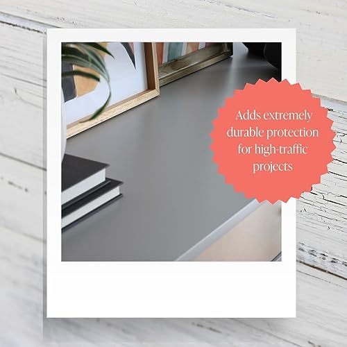 Country Chic Paint Clear Coat Pint (16oz) - Eco-Friendly Clear Satin Sheen Top Coat for Chalk Style Wood Furniture Paint, Non-Yellowing Waterproof Finish, Easy Application - Image 3