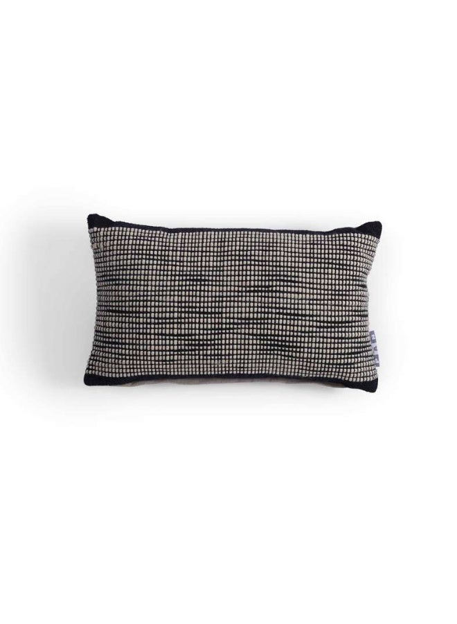 Pan Home Petra Filled Cushion 30X50Cm - Black - Image 1
