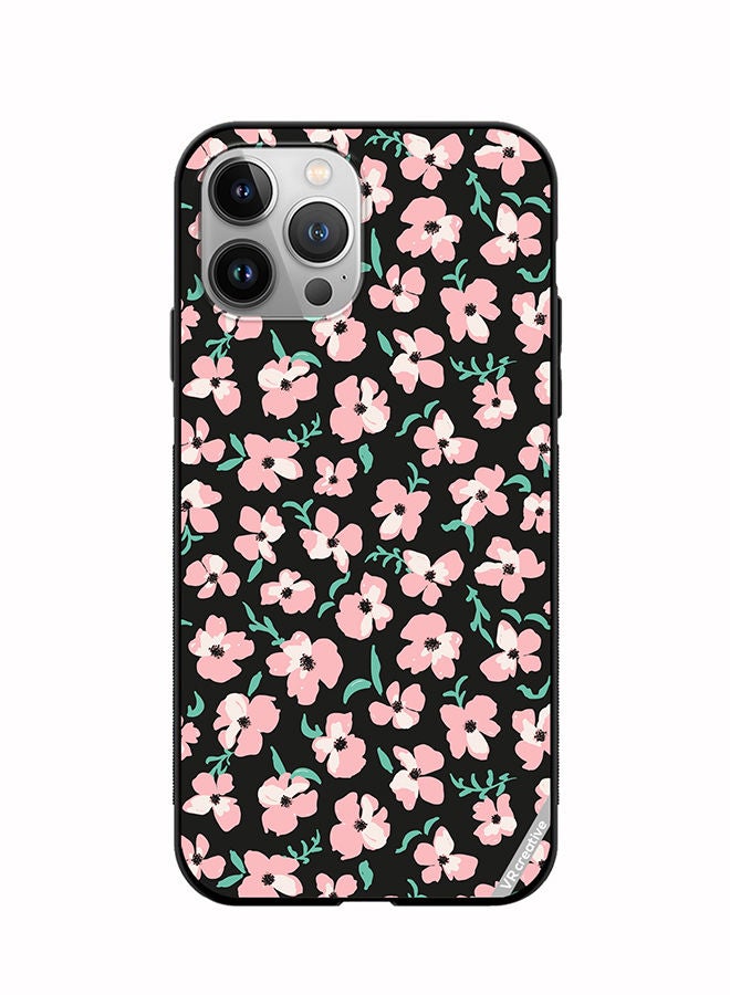 VR CREATIVE Protective Case Cover For Apple iPhone 12 Pro Max Flower Design Multicolour - Image 1