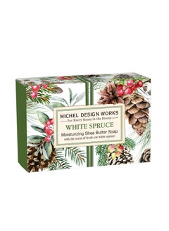 Michel Design Works Michel Design Works 45oz Boxed Single Shea Butter Soap White Spruce 