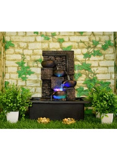 ARJUN Water Fountain with LED Lights for Home Decor Decoration Showpiece Gift Gifting Items Model 2  - Image 1