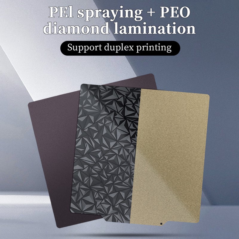 Pei Build Plate 235x235mm Double-Sided Pei + Peo Film - Spring Steel Construction Tool-Free Model Removal for Ender 3/3 Pro/3 V2/5/5 Pro Cr 20/20 Pro 3D Printers - Image 4