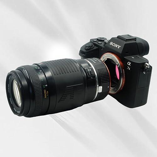 PHOLSY Manual Focus Lens Adapter Compatible with Canon EOS EF Lens to E Mount Camera Compatible with Sony a1 a9ii a7S iii/ii, a7R v/iv/iii/ii, a7 iv/iii/ii, a6600 a6500 a6400 a6300 a6000 ZV-E10 NEX - Image 3