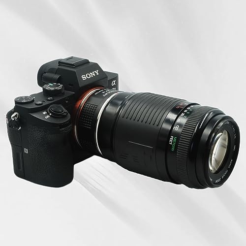 PHOLSY Manual Focus Lens Adapter Compatible with Canon EOS EF Lens to E Mount Camera Compatible with Sony a1 a9ii a7S iii/ii, a7R v/iv/iii/ii, a7 iv/iii/ii, a6600 a6500 a6400 a6300 a6000 ZV-E10 NEX - Image 2