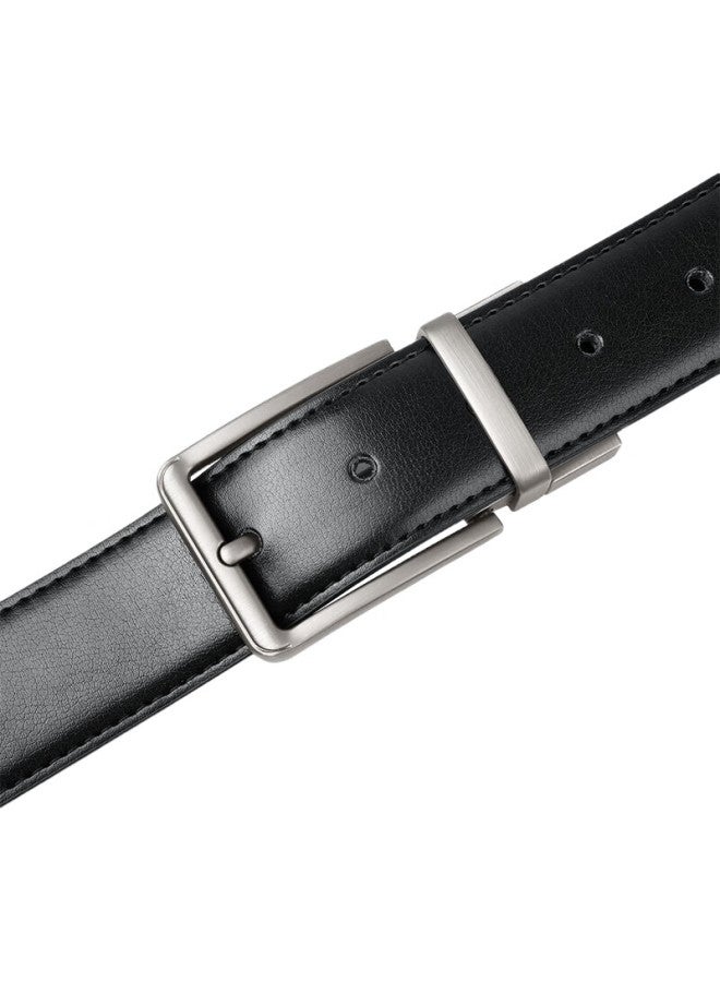 Jevi Men'S Belt, Simple And Versatile, Trendy Genuine Leather Pin Buckle, Business Cowhide Waistband, Valentine'S Day Gift - Image 1