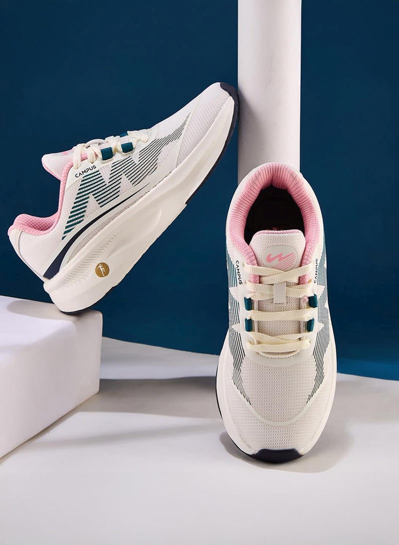 CAMPUS Women's Low-Top Sneakers - Trendy Dual-Tone Look Shoes with Airy, Flexible Comfort - Image 1