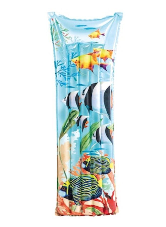 Fish Inflatable Air Mattress Pool Float 59720