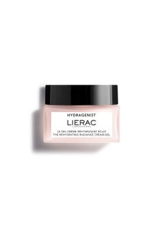 Lierac Hydragenist Rehydrating Radiance CreamGel  Natural Hyaluronic Acid  Rehydrating Ferment Vegan Face Moisturizer for Women Recomended from Normal to Sensitive Skin 50ml