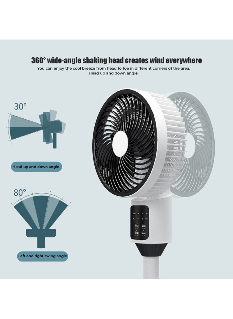 Toby's Toby’s New Turbine Vertical Pedestal Fan Anti Parabolic Design Air Circulation Fan Remote Control Best For bedroom Office Fan02 - Image 5