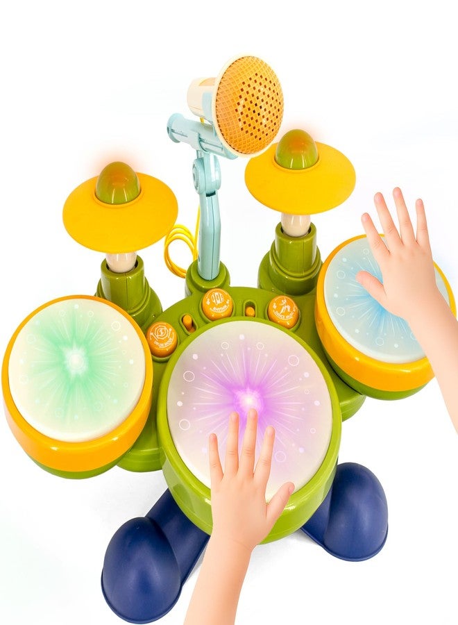 Homily Drum Set for Toddlers 4+, Kids Drum Set Musical Instruments, Toys for 4 5 Year Old Boy Birthday Gifts - Image 1