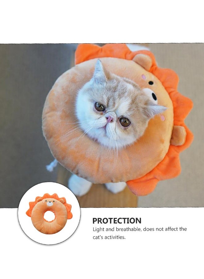 Adjustable Cat Recovery Collar Soft,Cute Pet E-Collar Neck Cone After Surgery Wound Healing Protective Cone Fit for Kitties, Small Dogs - Image 3