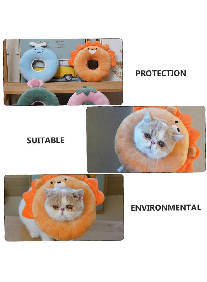 Adjustable Cat Recovery Collar Soft,Cute Pet E-Collar Neck Cone After Surgery Wound Healing Protective Cone Fit for Kitties, Small Dogs - Image 4