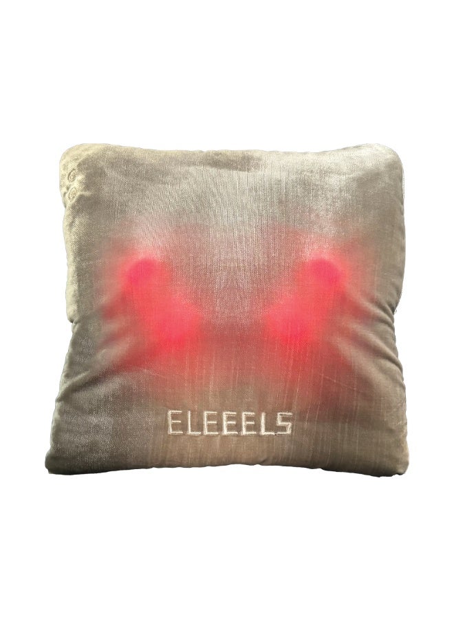 ELEEELS Shiatsu Massage Cushion with Heat | 3D Kneading | 3 Intensity Levels | 42°C Thermal Therapy | Silent Motor | Washable Cover & Latex Foam Support - Image 2