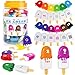 USATDD Numbers Learning Toys Number Popsicles Matching Toy Learning Numbers Patterns Preschool Learning Activities Montessori Toys for Kids - Image 2