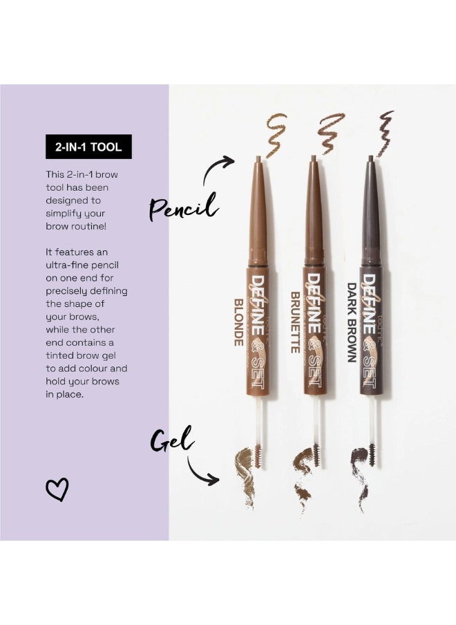 Technic Technic Define and Set 2-in-1 Brow Sculpt - Blonde  - Image 5