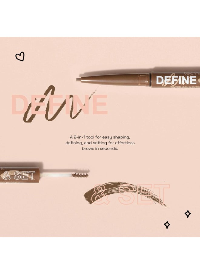 Technic - Technic Define and Set 2-in-1 Brow Sculpt - Blonde - Image 1