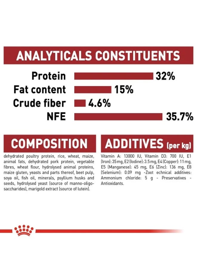 رويال كانين طعام القطط البالغة رويال كانين ريجولار فيت 32، (1-10 سنوات)، 400 جرام - Image 5