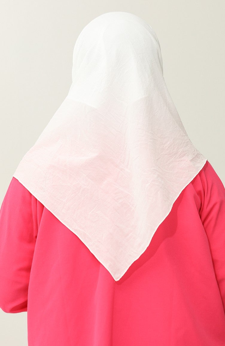Sefa Merve Soft Scarf 2005-28 Off White  - Image 3