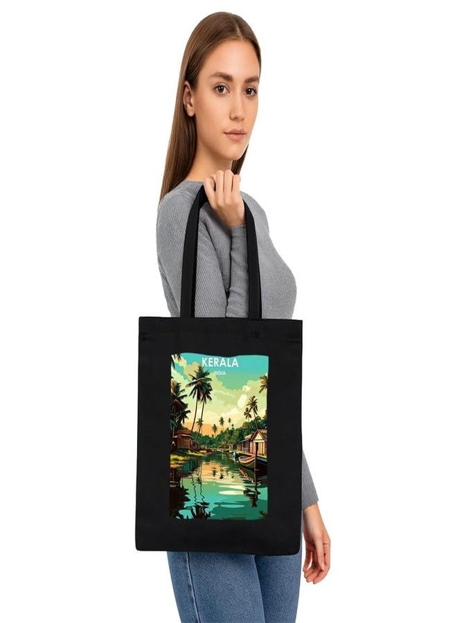 PrintingZone Printed Tote Bag For Women| Canvas Printed Tote Bag for Women - Work Use - Image 3