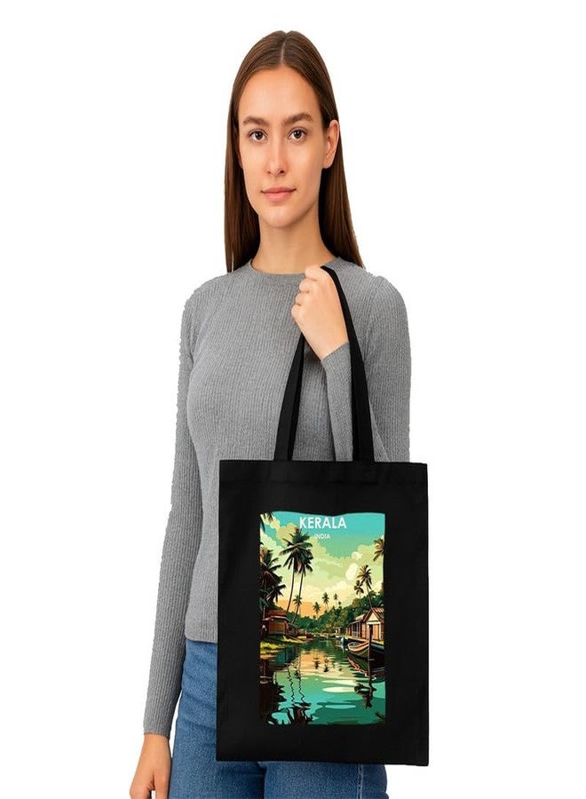PrintingZone Printed Tote Bag For Women| Canvas Printed Tote Bag for Women - Work Use - Image 2