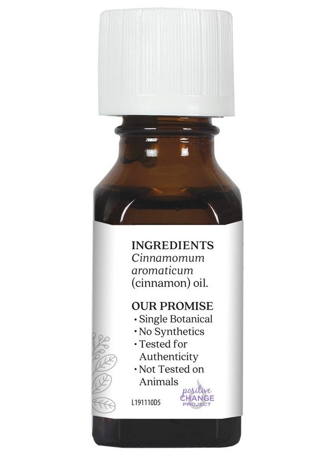 Aura Cacia Pure Essential Oil Cassia Bark 0.5 Fl Oz - Image 2