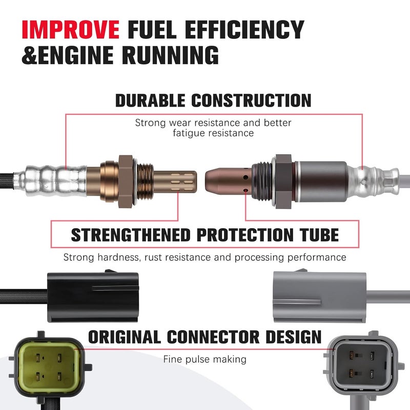 QIJIAUTO O2 Oxygen Sensor 234-9038 SG1408 - Upstream & Downstream for Various Models - Image 4