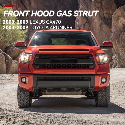 Vepagoo Front Hood Gas Strut Shock for Toyota 4 Runner 2003-2009 Lexus GX470 2003-2009 6228 Strut Lift Support Spring Qty 2 - Image 2