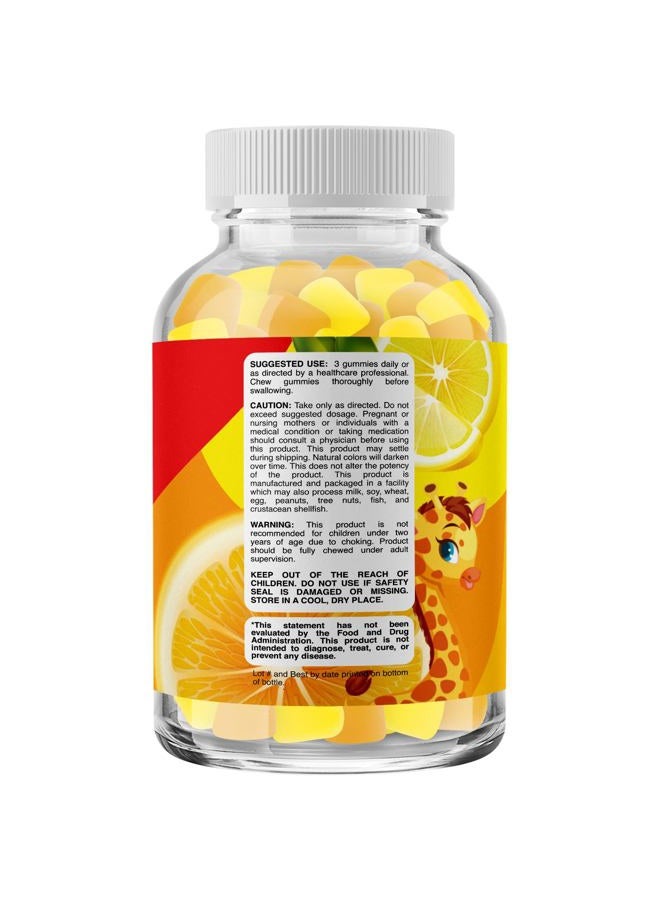 Phytoral Vegetarian Omega 3 Gummies for Kids - Delicious Kids DHA Omega 3 6 9 Gummy Vitamin Gelatin Fish and Gluten Free Non-GMO - Plant Based Omega 3 DHA Gummies for Vision Immunity Heart and Brain Support - Image 2