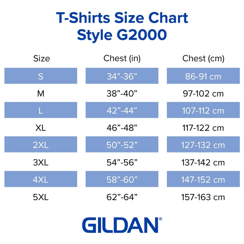 Gildan Adult Ultra Cotton T-Shirt, Style G2000, Multipack, Black (2-Pack), 5X-Large - Image 5