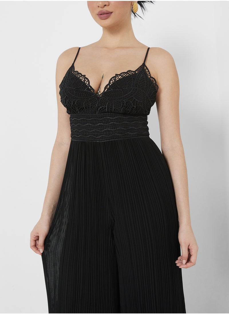 GUESS Strap Detail Jumpsuit  - Image 3