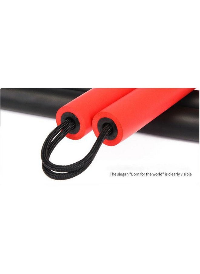 Generic - Safety Sponge Nunchucks, Taekwondo Level Beginner Bruce Lee Nunchaku, Two-Knot Stick for Adults Kids - Image 1