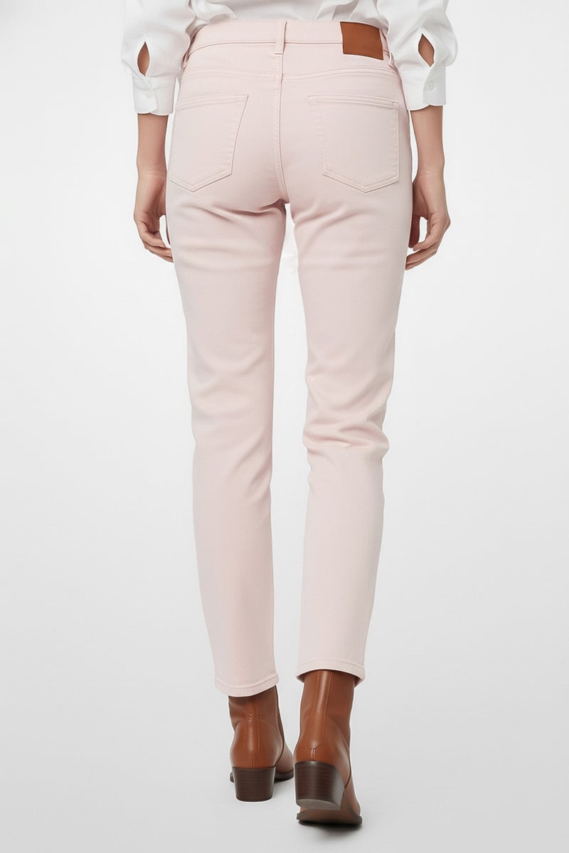 STELLA MCCARTNEY Women Regular Fit Washed Stretchable Denim Jeans, Light Pink - Image 4