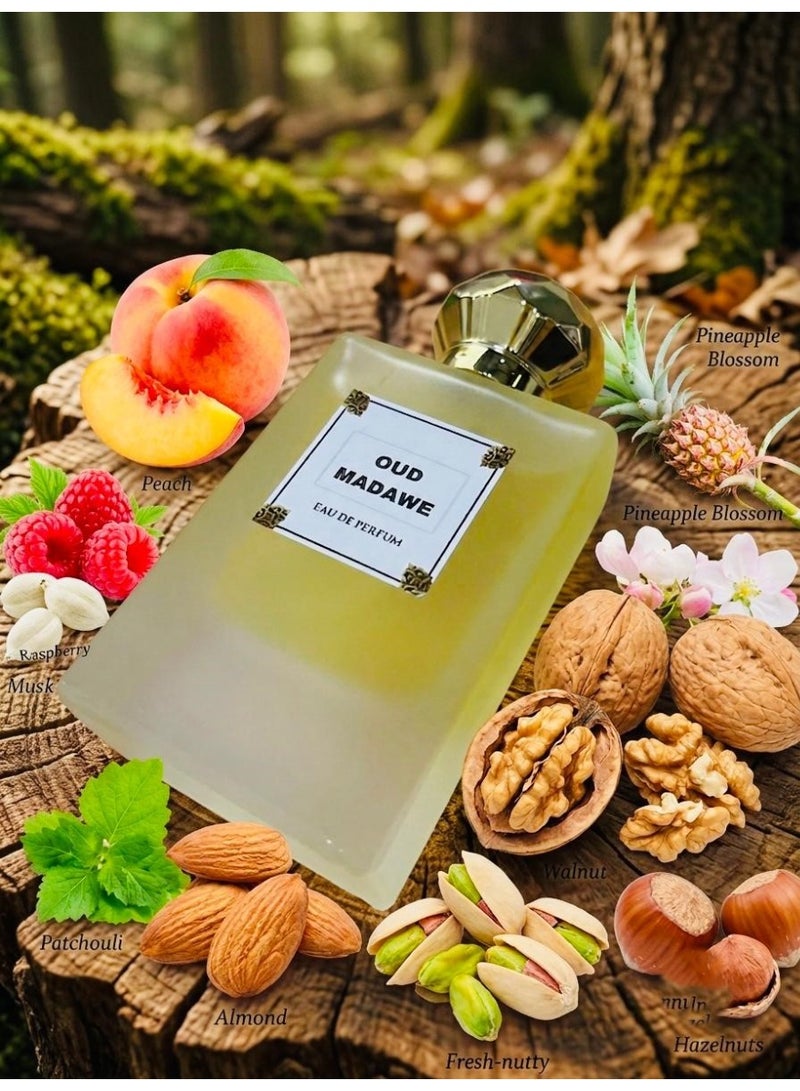 عطر ابتسامات عطر عود مداوي أو دو بيرفيوم 60 مل، عطر يدوم طويلاً للجنسين - Image 4
