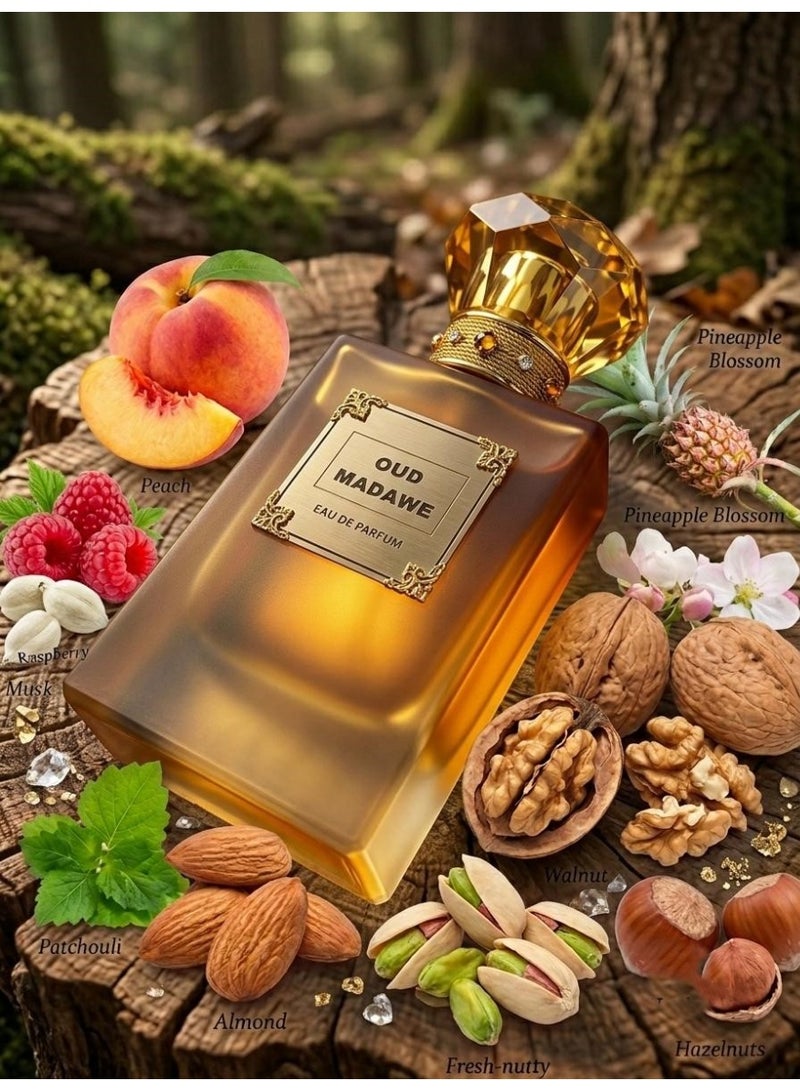 عطر ابتسامات عطر عود مداوي أو دو بيرفيوم 60 مل، عطر يدوم طويلاً للجنسين - Image 3