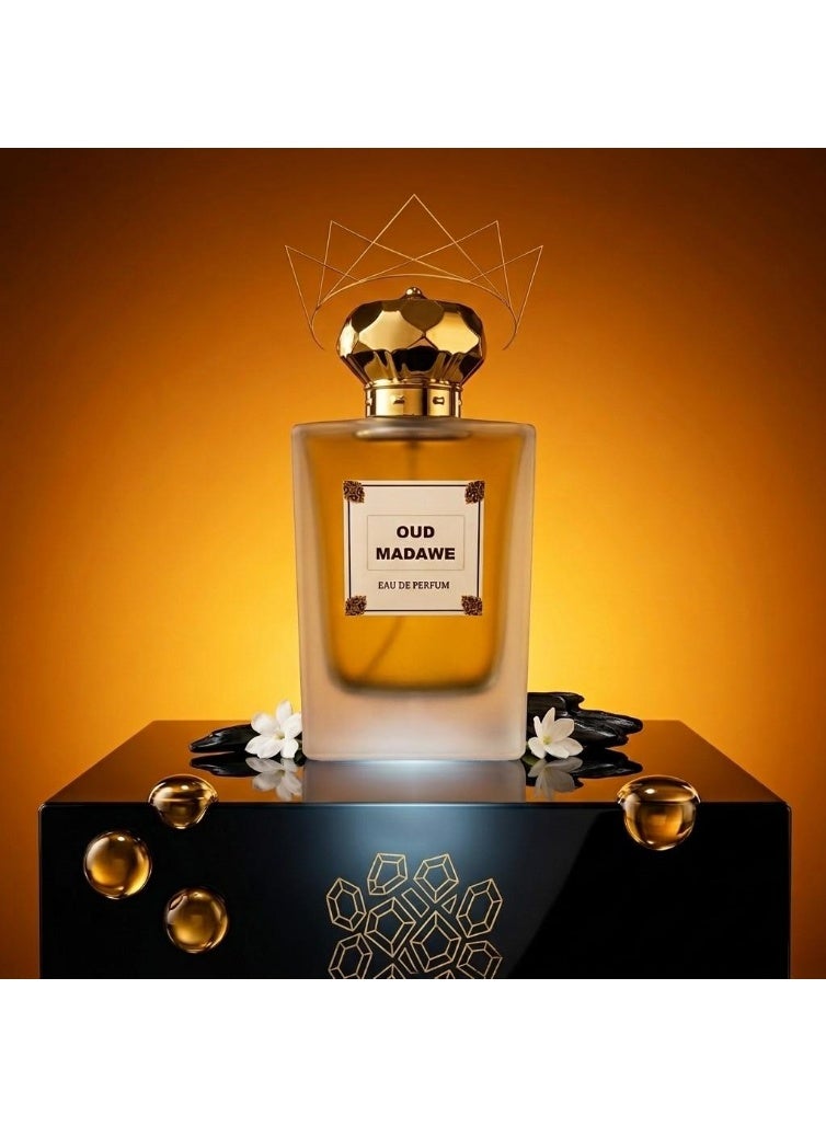 عطر ابتسامات عطر عود مداوي أو دو بيرفيوم 60 مل، عطر يدوم طويلاً للجنسين - Image 2