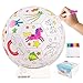 EVERICH TOY Paint Your Own Soccer Ball with Markers Toddler Arts and Crafts Kits Soccer Gifts for Girls Boys Size 3 Unicorn Toys Coloring Soccer Ball Easter Basket Stuffers Gifts for Kids 3 4 5 68 - Image 2