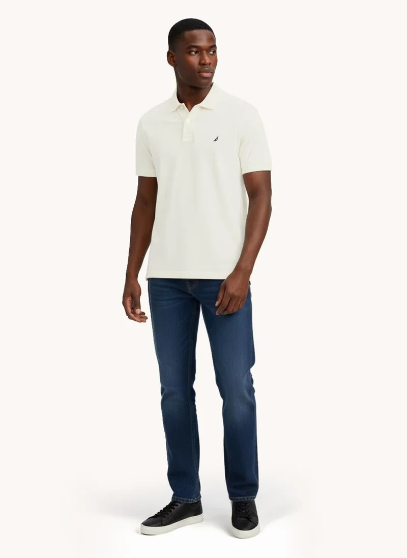 Nautica  Men's Deck Solid Polo for Men | Best Price UAE