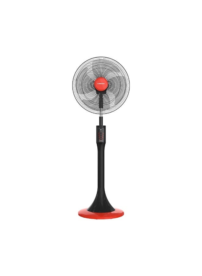 تورنيدو مروحة عمودية (استاند)، 18 بوصة (45 سم)، 3 سرعات، تصميم قوي موديل TSF-18MB - Image 1