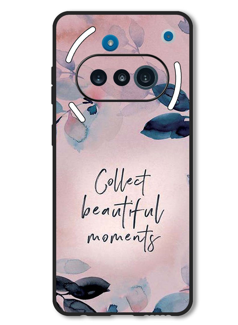 Theodor Case Compatible with Nothing Phone 3a Protection Shockproof Bumper Cover Collect Beautiful Moments - Image 1
