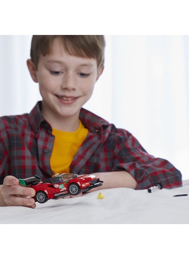 LEGO - LEGO Speed Champions Ferrari 488 GT3 “Scuderia Corsa” 75886 Building Kit (179 Piece) - Image 1