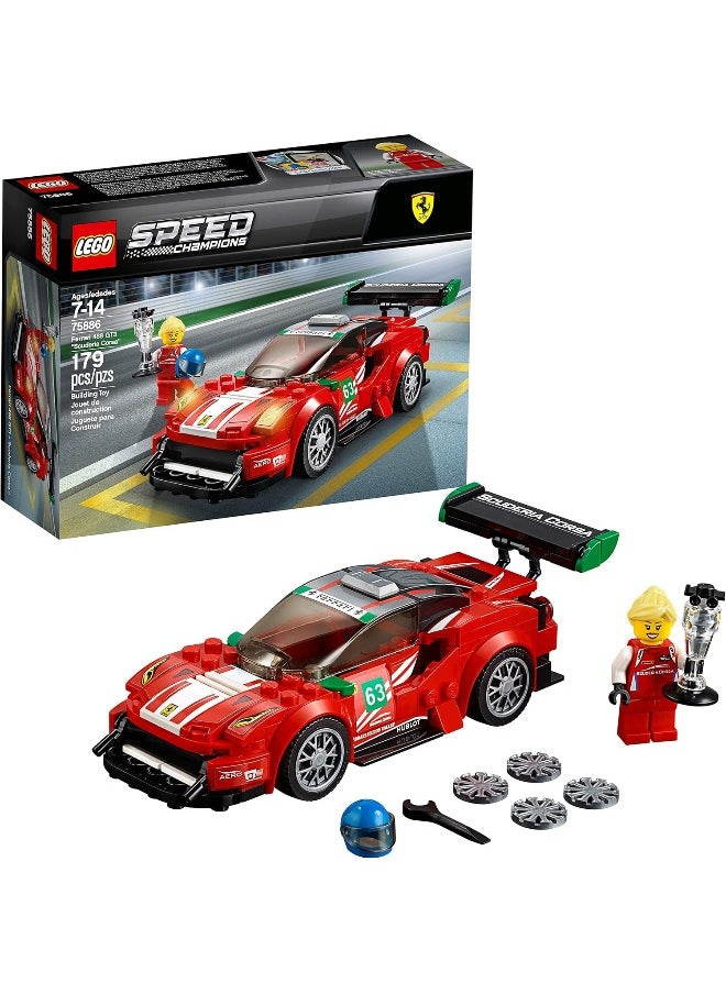 LEGO - LEGO Speed Champions Ferrari 488 GT3 “Scuderia Corsa” 75886 Building Kit (179 Piece) - Image 1