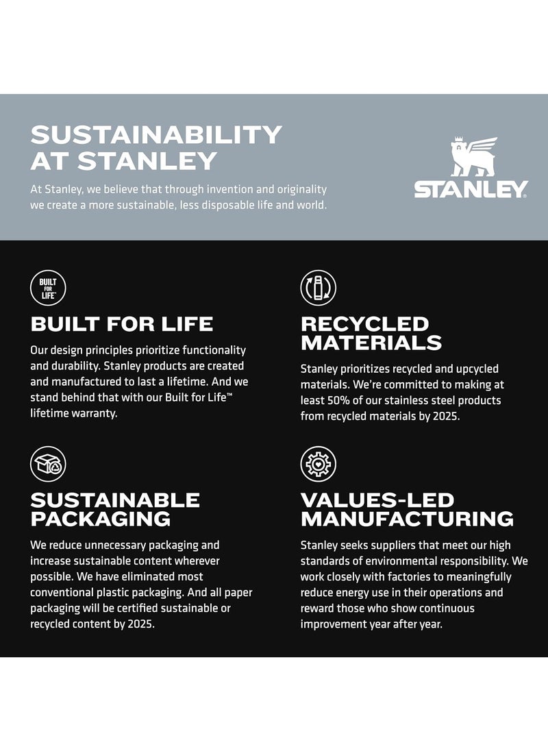 Stanley - STANLEY Quencher H2.0 FlowState Stainless Steel Vacuum Insulated Tumbler with Lid and Straw for Water, Iced Tea or Coffee (Goldenrod, 40 oz) - Image 1