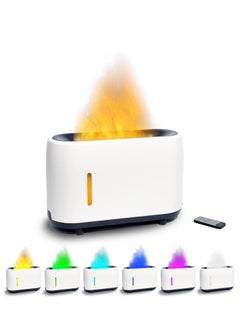 Mi VAZA Flame Air Humidifier - 200ml Essential Oil Diffuser - Moisturizing Machine - Fragrance Diffuser - Ambient Light - Auto Shut-Off  - Image 2