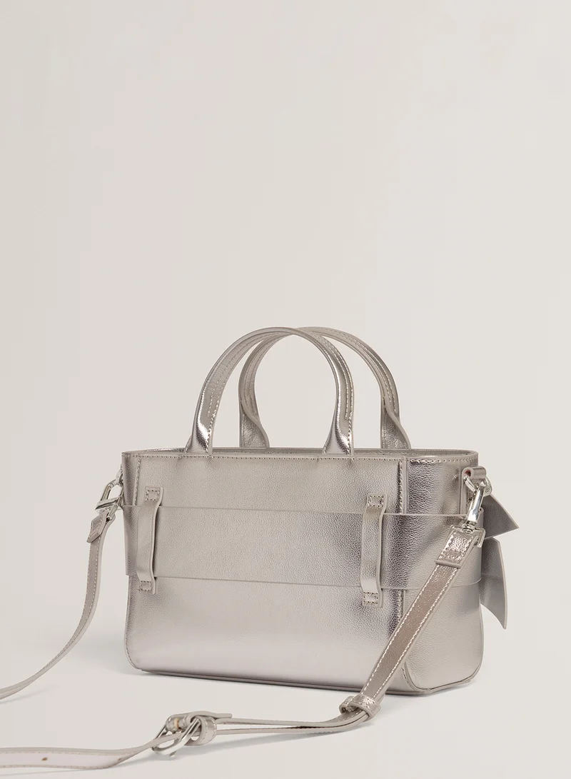 Ted Baker Jimisie Knot Bow Detail Mini Satchel