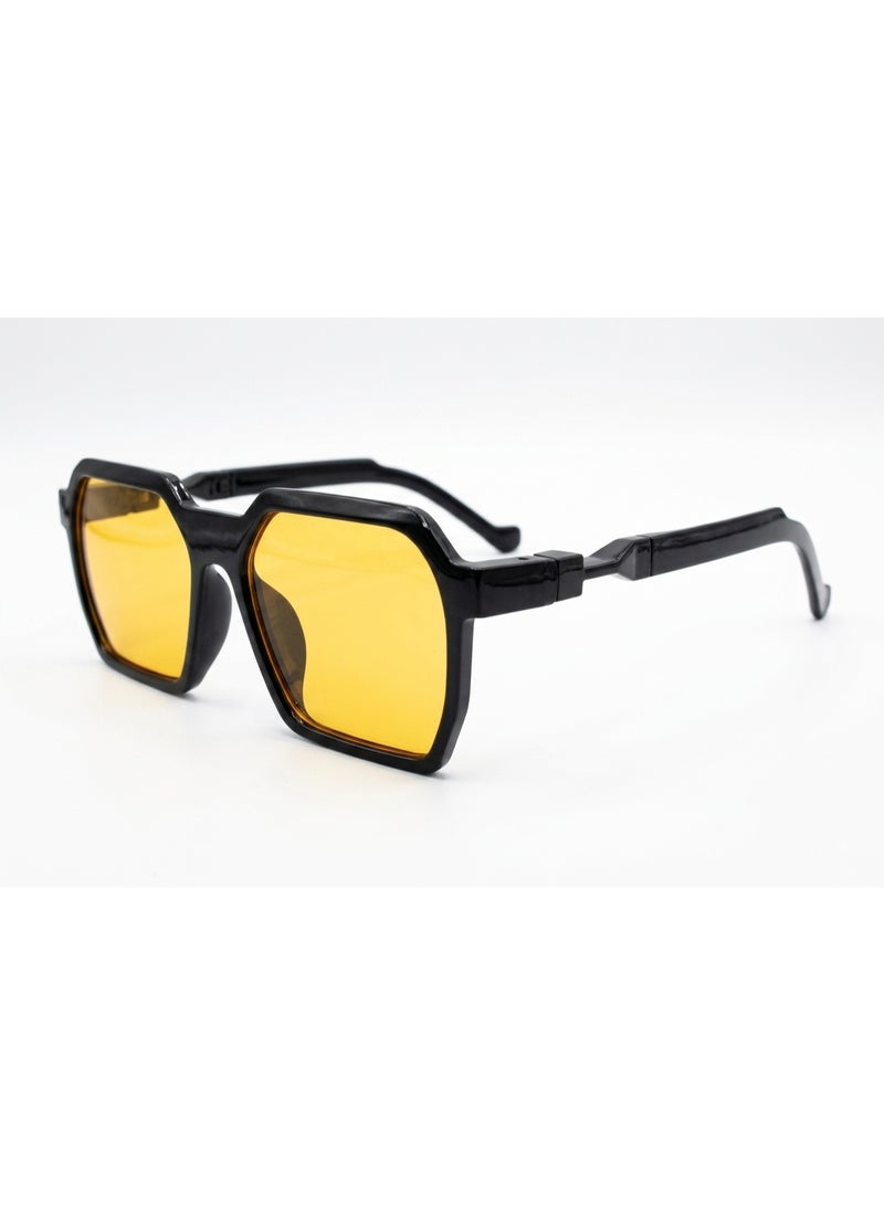 Geometric Frame Sunglasses - Bold Design Meets Modern Elegance - Image 1