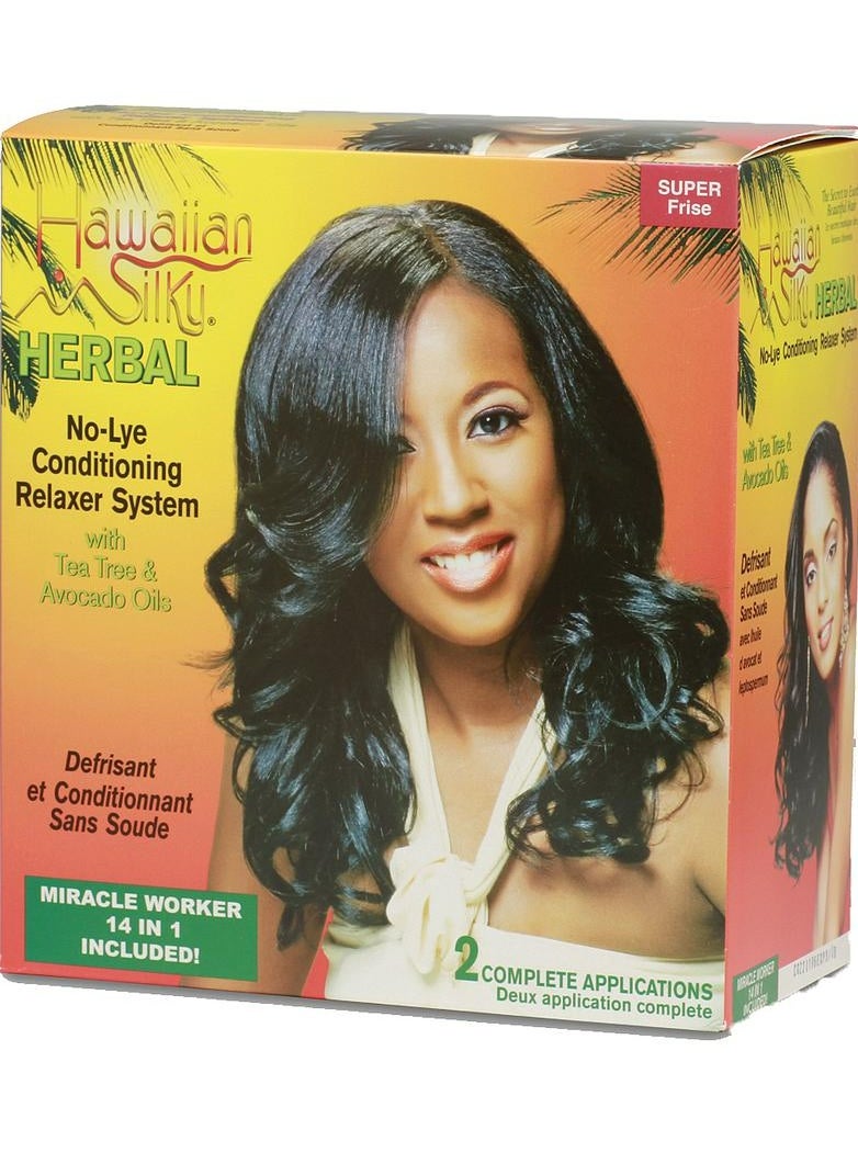 Hawaiian Silky HERBAL KIT DEFRISANT 2 POTS SUPER  - Image 1