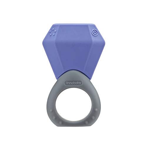 INNOBABY TEETHIN' Smart Birthstone Ring TEETHER - February (Amethyst) - Image 1